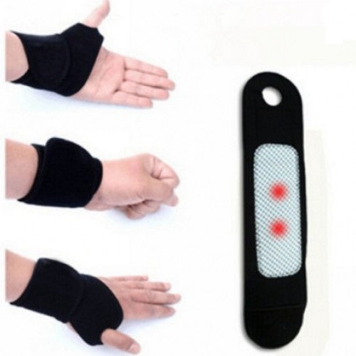 Tourmaline Self Heating Magnetic Therapy Wrist Support