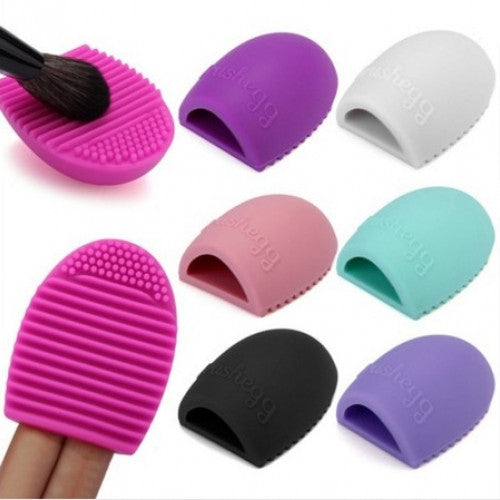 Silicone Egg Makeup Cleaning Brush
