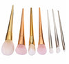 Face Eye Eyeliner Metal Handle Cosmetic Brush