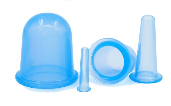 Silicone Vacuum Anti Cellulite Eye Neck Face Back Massage Cup