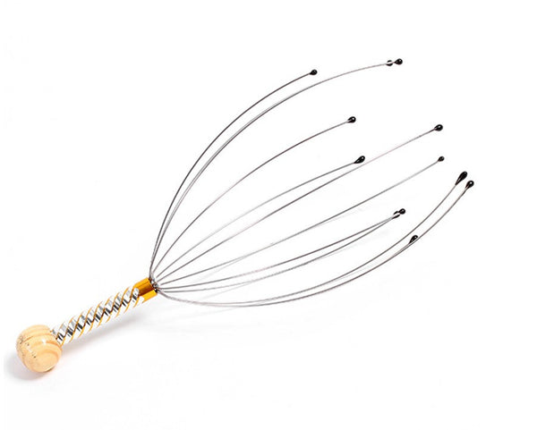 Octopus Head Scalp Neck Claw Massager