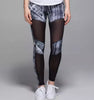High Quality Printed Mesh Yoga Pants